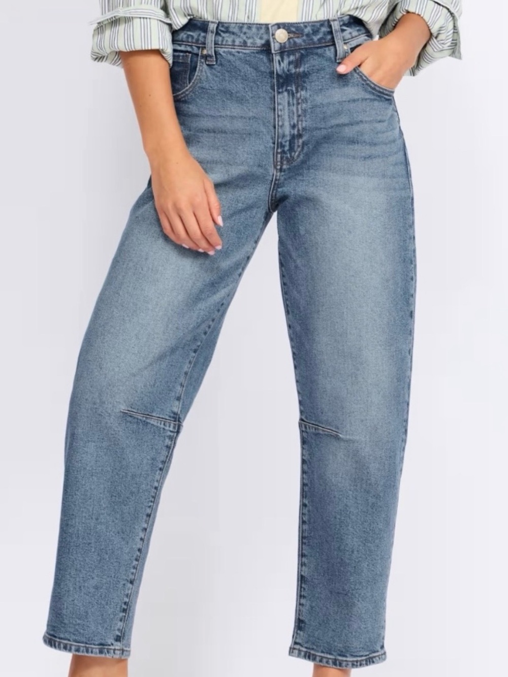 Kut from the Kloth Ashley High Rise Slouchy Barrel Jeans